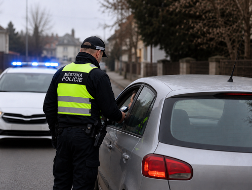 Lipník nad Bečvou - Řidiče zastavila až městská policie, naměřili přes tři promile